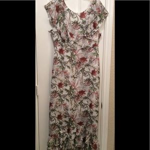 Floral Maxi with Ruffles! NWT